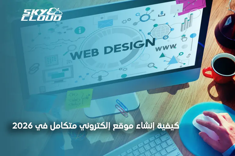 إنشاء موقع إلكتروني