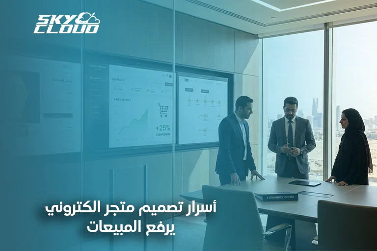 تصميم متجر الكتروني